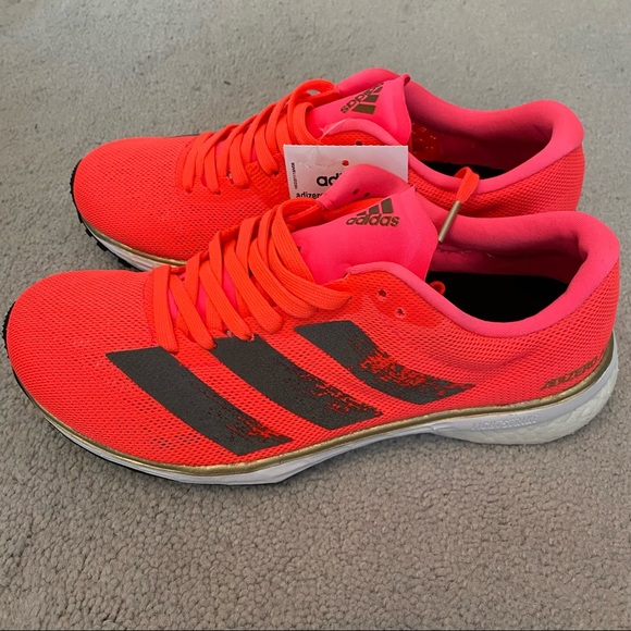 Adidas adios 5 Hot Coral Pink Reflective Sneakers - Picture 9 of 16
